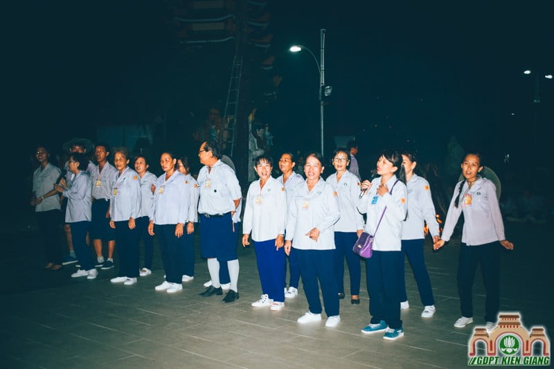Đêm lửa trại Liên trại huấn luyện huynh trưởng Lộc Uyển XIII – A Dục XIII – Huyền Trang IV