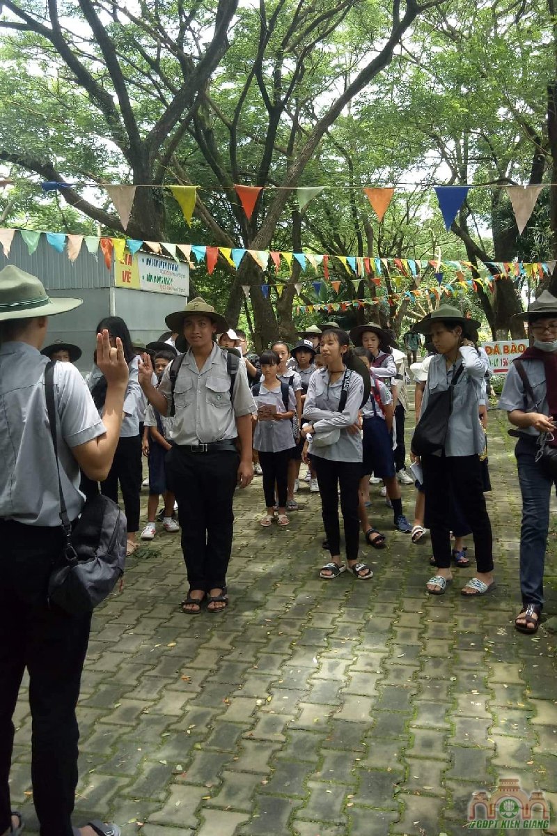 GĐPT Tam Bảo (Hà Tiên) và GĐPT Thanh Hòa tổ chức dã ngoại quý 3/2019