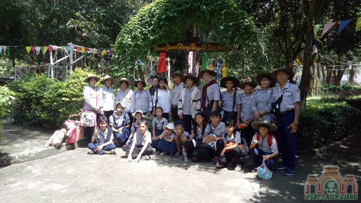 GĐPT Tam Bảo (Hà Tiên) và GĐPT Thanh Hòa tổ chức dã ngoại quý 3/2019