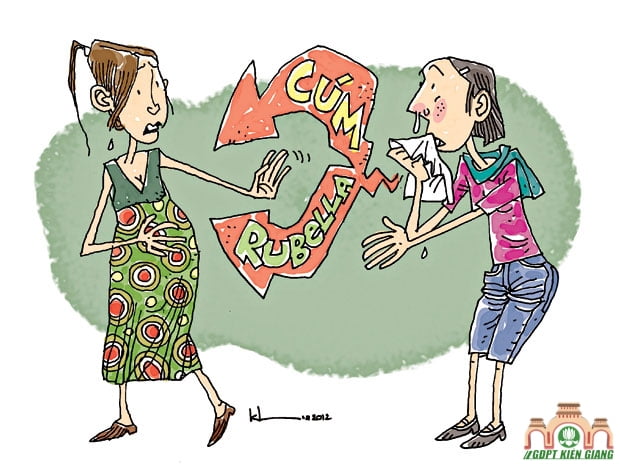 rubella me mang thai