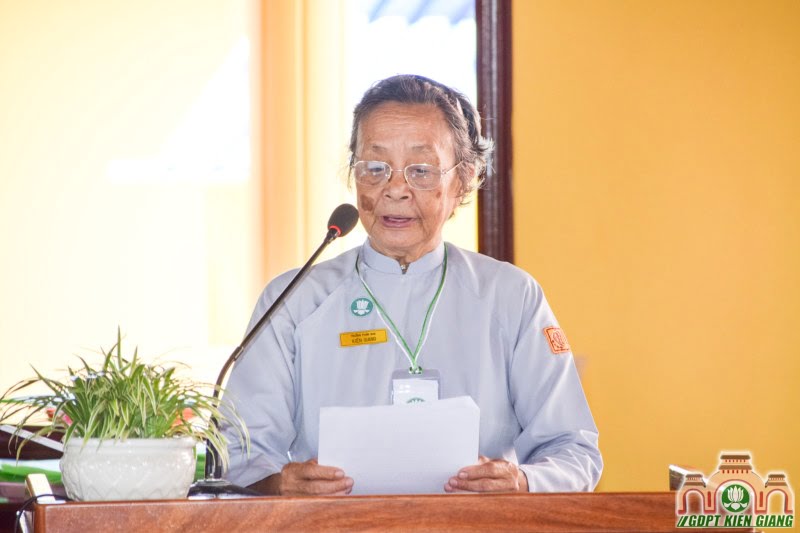 Đáp từ của chị Trưởng Ban Hướng Dẫn