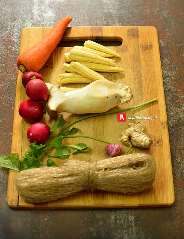 miến xào rau nấm