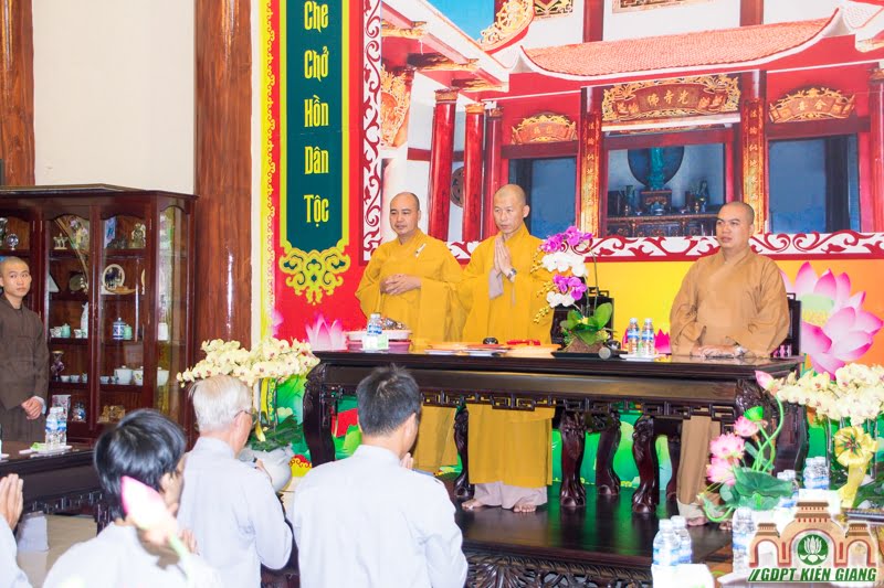 GĐPT Kiên Giang chúc tết Chư Tôn Đức