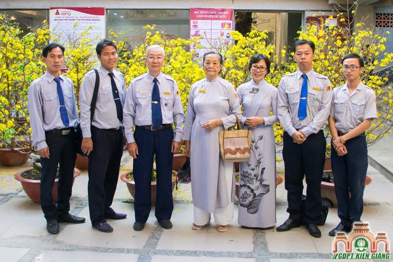 GĐPT Kiên Giang chúc tết Chư Tôn Đức