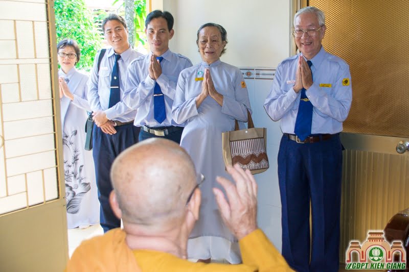 GĐPT Kiên Giang chúc tết Chư Tôn Đức