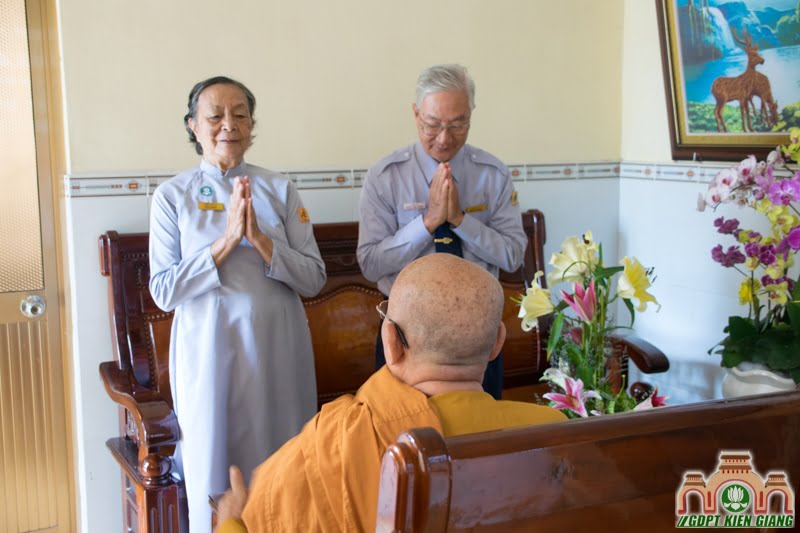 GĐPT Kiên Giang chúc tết Chư Tôn Đức