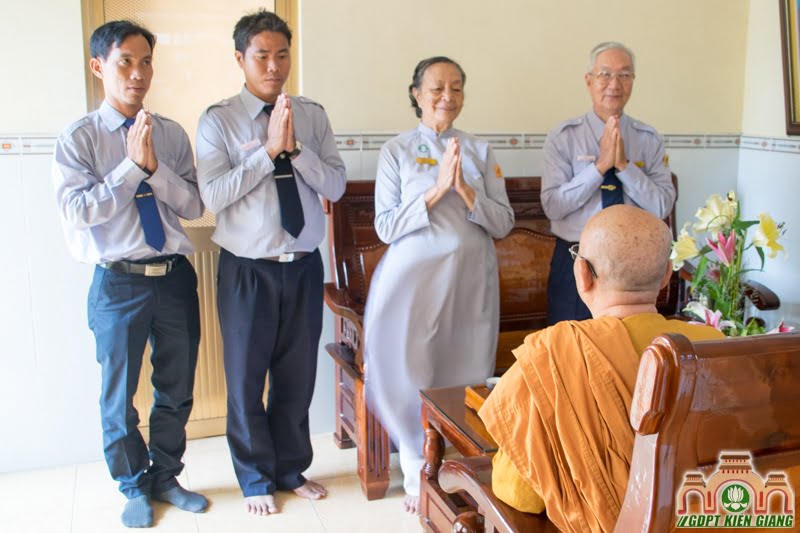 GĐPT Kiên Giang chúc tết Chư Tôn Đức