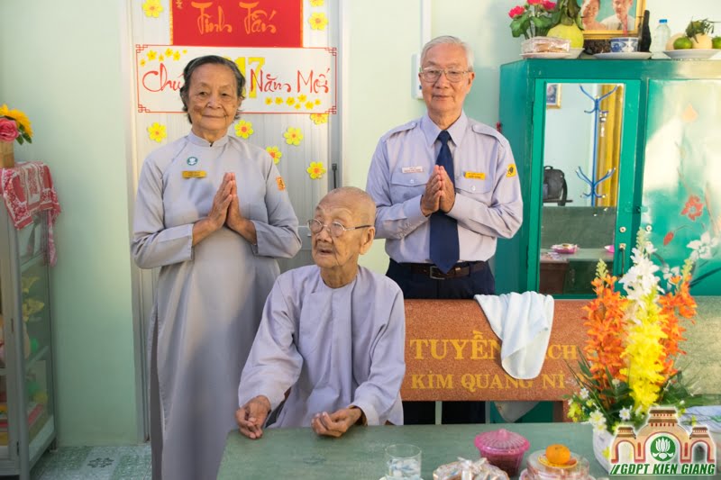 GĐPT Kiên Giang chúc tết Chư Tôn Đức