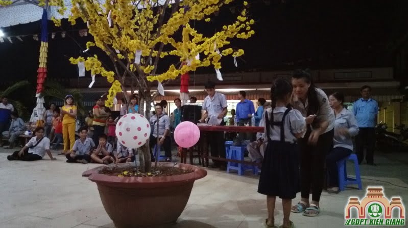 GĐPT Tam Bảo (Hà Tiên) tổ chức đêm nguyên tiêu hái lộc đầu năm