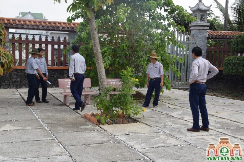 khởi động những bước đầu tiên của trại họp bạn ngành Thiếu “Lục Hòa X – 2017”