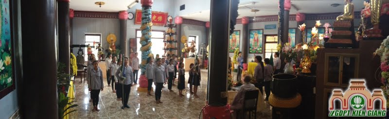 Lễ Lên Đoàn cho đoàn sinh GĐPT Tam Bảo (Hà Tiên)
