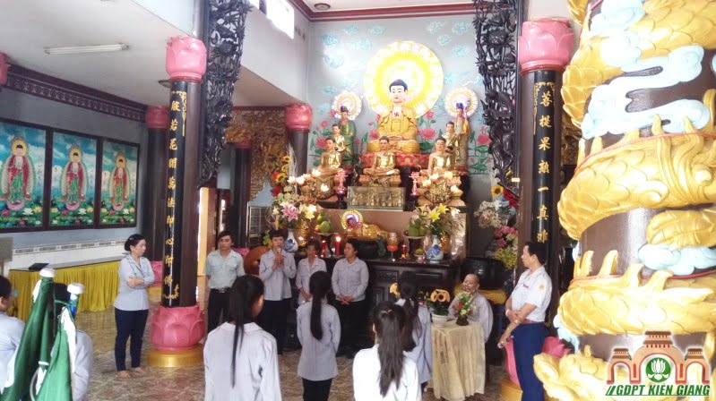Lễ Lên Đoàn cho đoàn sinh GĐPT Tam Bảo (Hà Tiên)