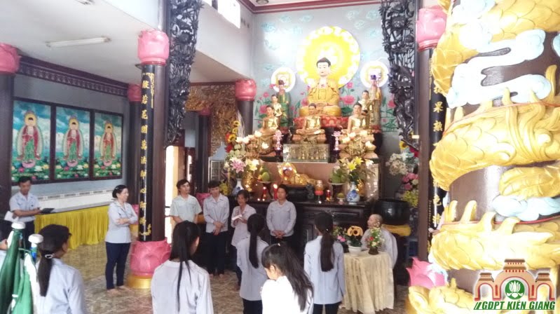 Lễ Lên Đoàn cho đoàn sinh GĐPT Tam Bảo (Hà Tiên)