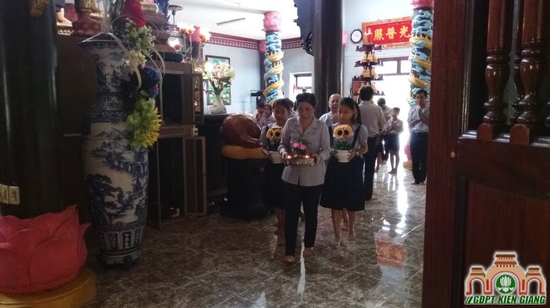 Lễ Lên Đoàn cho đoàn sinh GĐPT Tam Bảo (Hà Tiên)