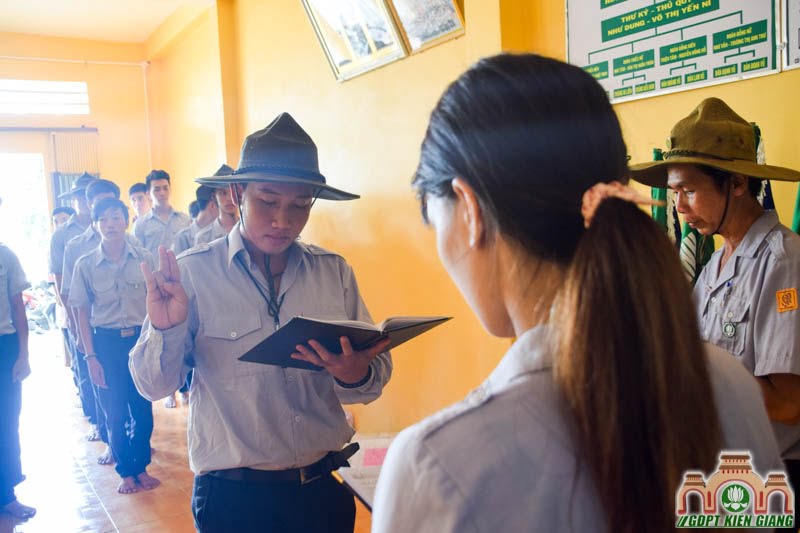 BHD PB.GĐPT Kiên Giang Khảo Sát Đơn Vị Vững Mạnh Tại GĐPT Ngọc Hưng