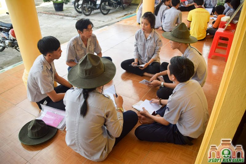BHD PB.GĐPT Kiên Giang Khảo Sát Đơn Vị Vững Mạnh Tại GĐPT Ngọc Hưng