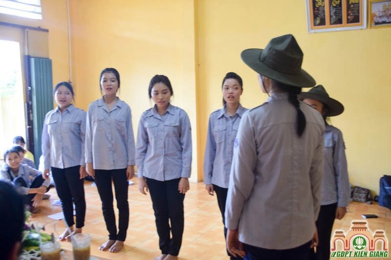 BHD PB.GĐPT Kiên Giang Khảo Sát Đơn Vị Vững Mạnh Tại GĐPT Ngọc Hưng