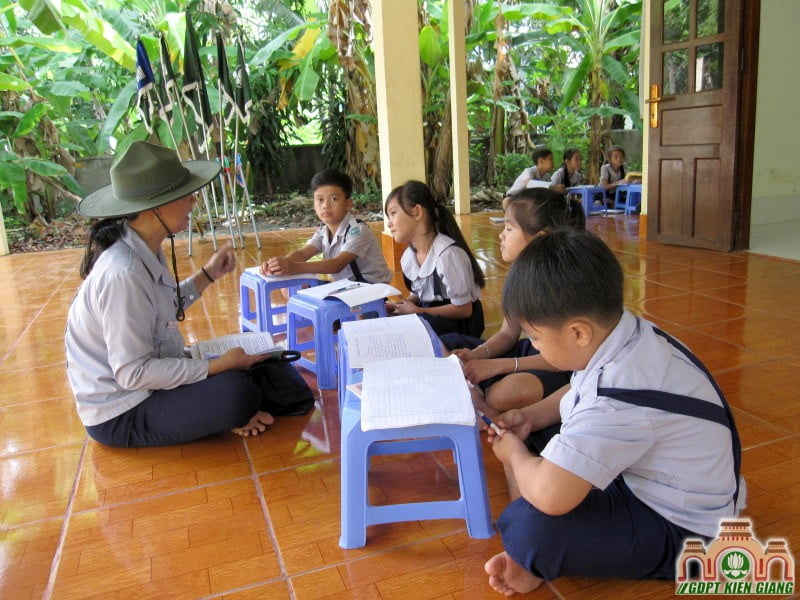 BHD PB.GĐPT Kiên Giang Khảo Sát Đơn Vị GĐPT Thanh Hòa
