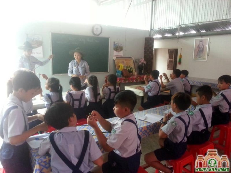 BHD PB.GĐPT Kiên Giang Khảo Sát ĐVVM Tại GĐPT Bửu An
