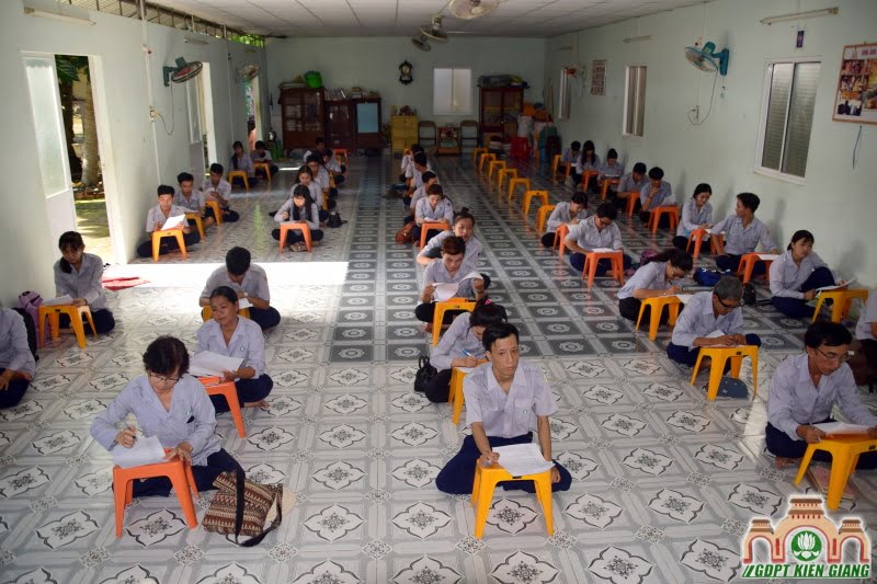 BHD PB GĐPT Kiên Giang Tổ Chức Kỳ Thi Bậc Kiên, Trì, Định Cho Huynh Trưởng