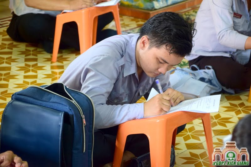 BHD PB GĐPT Kiên Giang Tổ Chức Kỳ Thi Bậc Kiên, Trì, Định Cho Huynh Trưởng