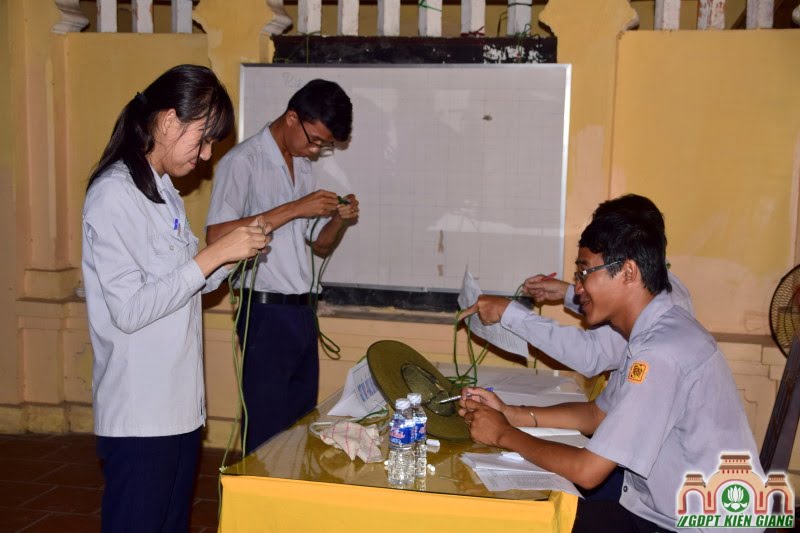 BHD PB GĐPT Kiên Giang Tổ Chức Kỳ Thi Bậc Kiên, Trì, Định Cho Huynh Trưởng