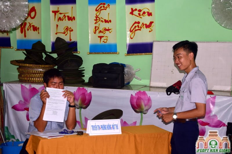 BHD PB GĐPT Kiên Giang Tổ Chức Kỳ Thi Bậc Kiên, Trì, Định Cho Huynh Trưởng
