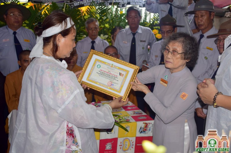 Lễ Truy Điệu Và Tặng Bằng Tuyên Dương Cố Huynh Trưởng Cấp Tín Thiện Quang Trần Thanh Xuân