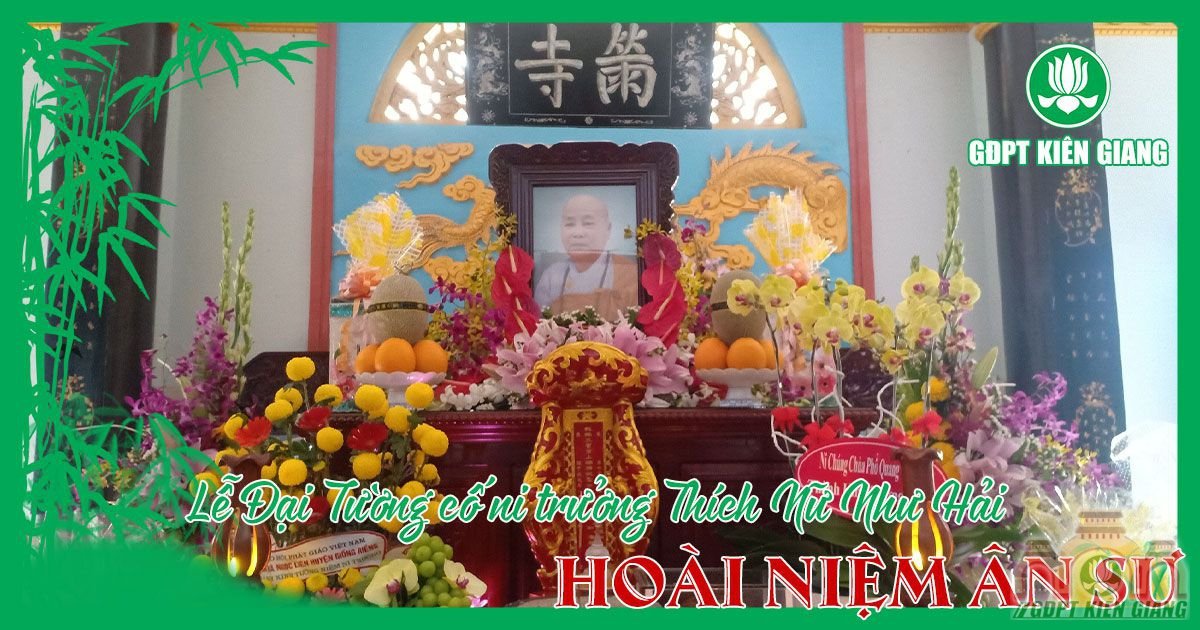 Hoai Niem An Su Le Dai Tuong Co Ni Truong Thich Nu Nhu Hai