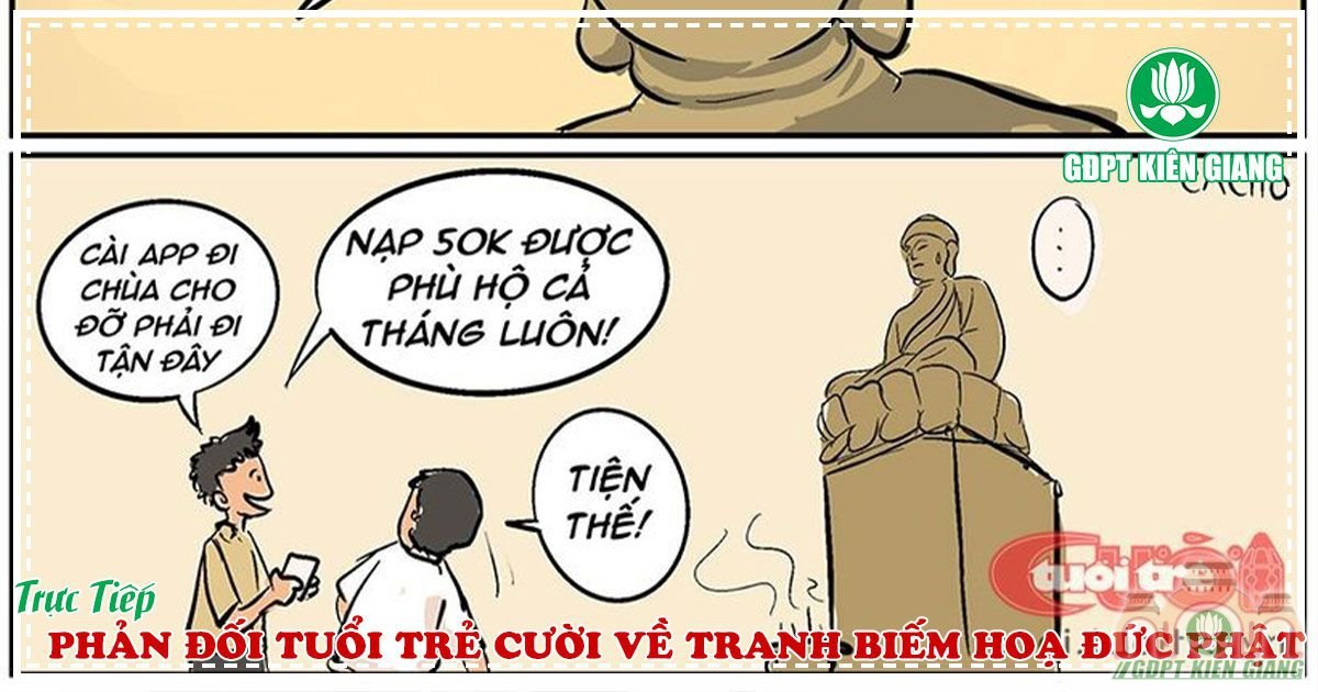 Phan Doi Tuoi Tre Cuoi Ve Tranh Biem Hoa Duc Phat