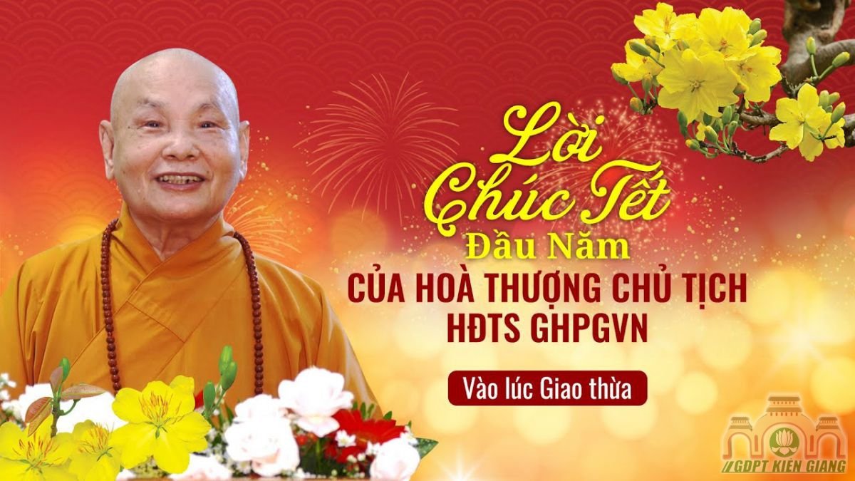 Hoa Thuong Chu Tich Hdts Ghpgvn Thich Thien Nhon Chuc Mung Nam Moi Tan Suu 2021