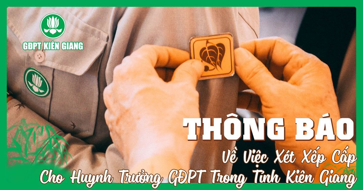 Thong Bao Ve Viec Xet Xep Cap Cho Huynh Truong Gdpt Trong Tinh Kien Giang 2021