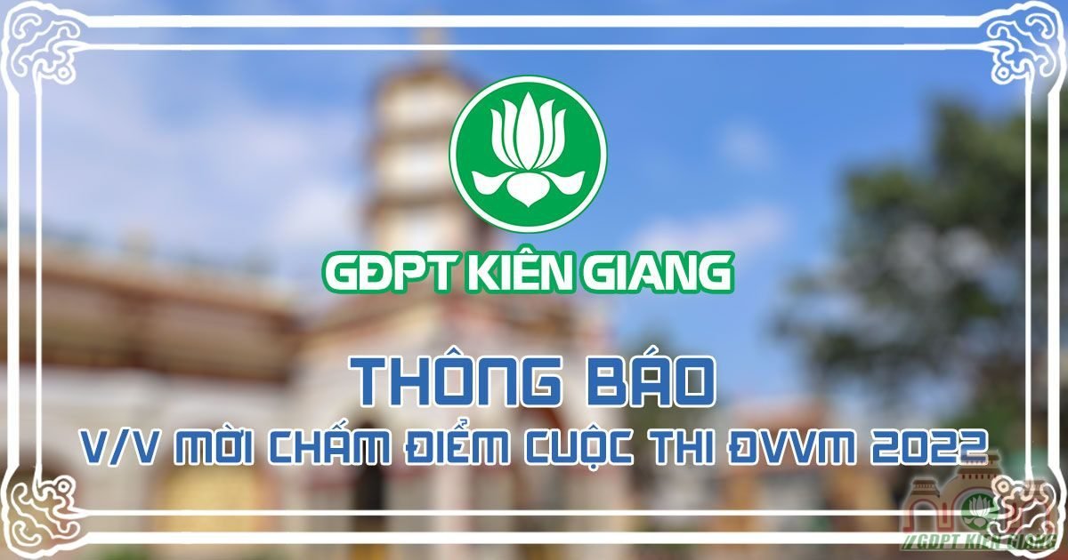 Thong Bao V V Moi Cham Diem Cuoc Thi Dvvm 2022